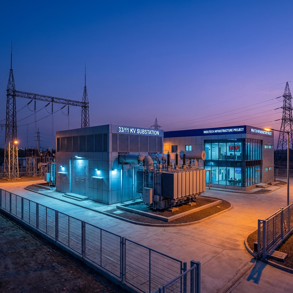 33/11 KV GIS Substation