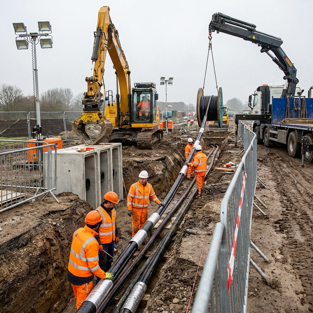 Underground Cable Work